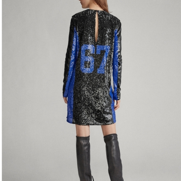 Sequined Shift Dress - Picture 3 of 7